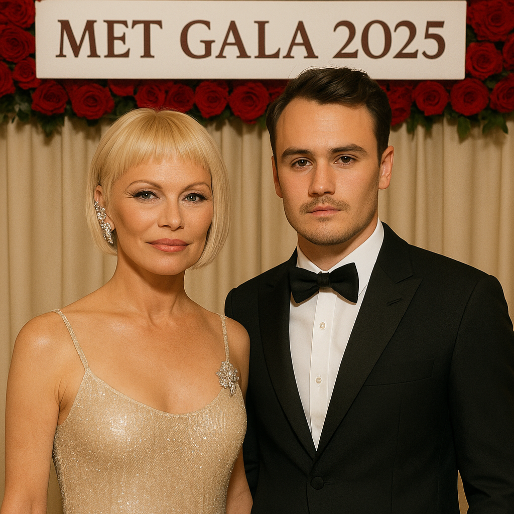 Pamela Anderson Shines at Met Gala 2025 with Recycled Diamonds and Iconic Elegance